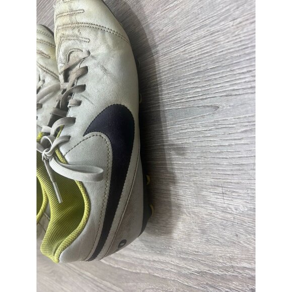 Nike Tiempo Legend VI AG Pro Soccer Cleats Men's Size 10 Grey Green - Picture 4 of 9